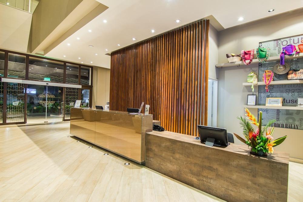 Ghl Hotel Monteria Exterior photo Reception