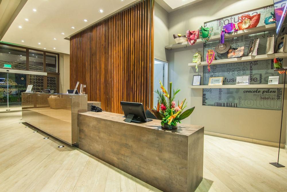 Ghl Hotel Monteria Exterior photo Reception area