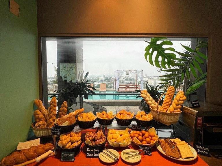 Ghl Hotel Monteria Exterior photo A selection of dim sum